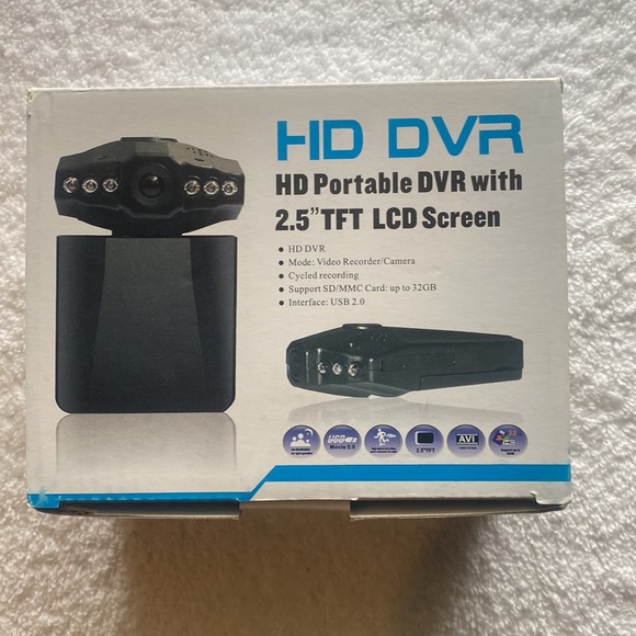 hd portable dvr with 2.5 tft lcd screen brands